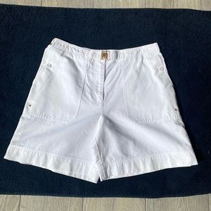 Vintage Lauren, Ralph Lauren White Shorts.